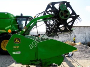 Жатка зерновая John Deere 635 F флекс 10.7 метров