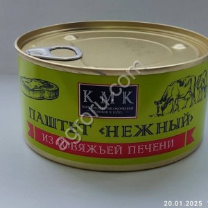 паштет из говяжьей печени Нежный