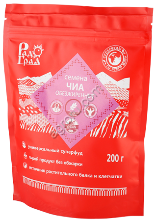 Семена чиа обезжиренные