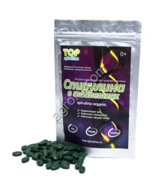 TOP-Spirulina спирулина в таблетках