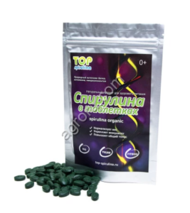TOP-Spirulina спирулина в таблетках