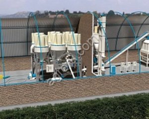 Комбикормовые заводы 5 т/ч. ДозаMIX-5 Оптимум (птица бройлер, россыпь/ гранула/ БМВД/ БВК)