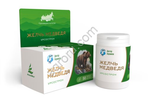 Капсулы медвежья желчь Урсострон