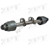 Ось 11т 1950мм с АБС (круглая балка Ф127) HJ Bridge HJD11Z163J1950N240-N