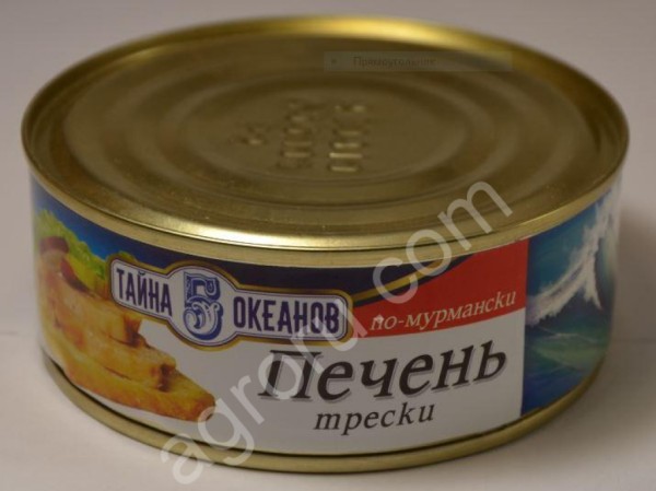 Печень Трески по Мурмански № 3 230гр