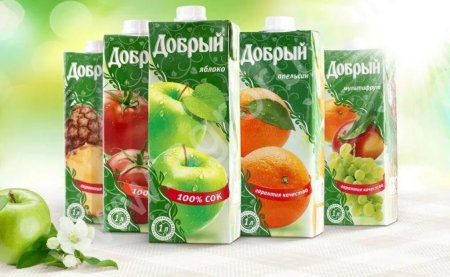 Сок Добрый. Сады Придонья. Любимый. Фруктовый сад.