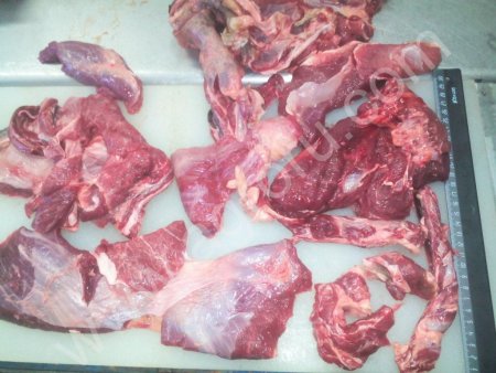 Говядина блочная фаршевая постность 80%.