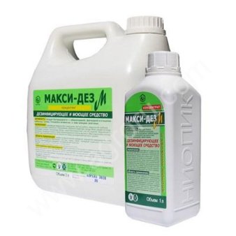 Макси-Дез М 1,0л ( 3,0л) дезинфекция пищевого оборудования
