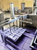 Пресс для творога с пневмоцилиндром и тележками