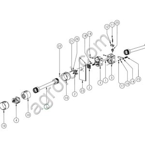 Карданный вал W.BS8.006 для AVR Spirit 9200
