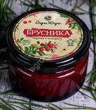Брусника лесная тертая с сахаром / ДАРЫ-ЮГРЫ-ХМАО / 250 гр