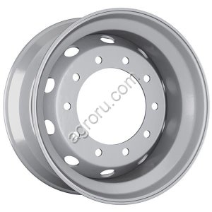 Диск колесный 11.75*22.5 ET135 10*335 D281 14мм Accuride серебристый с вент., (арт.: RZB36608OE)