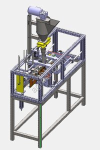Оборудование, автомат фасовки розлива готовый дой-пак пакет ДПМ-20-2