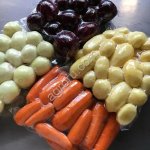 Овощи очищенные в вакуумной упаковке
