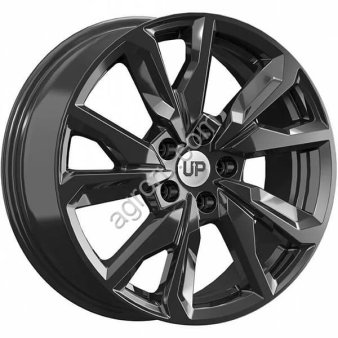 ДЛ 5*108 17*7 D63.35 ET45 Wheels UP UP114 New Black, (арт.: 79549)