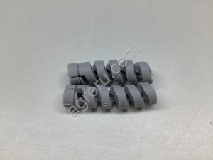Защита кабеля iPhone силиконовая, чёрная