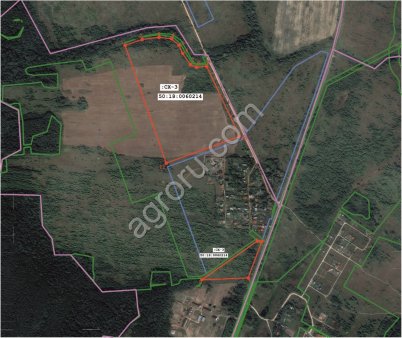 Земельные участки с/х назначения с градрегламентом