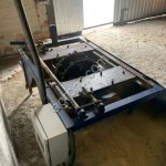 Двухпильный станок для продольной распиловки бруса