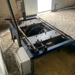 Двухпильный станок для продольной распиловки бруса