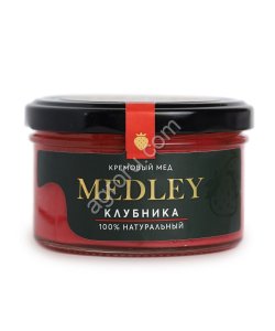 Крем-мед с Клубникой Medley 200 г