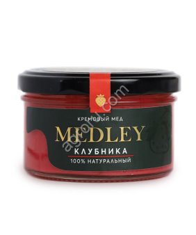 Крем-мед с Клубникой Medley 200 г