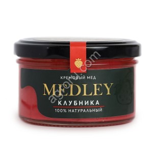 Крем-мед с Клубникой Medley 200 г