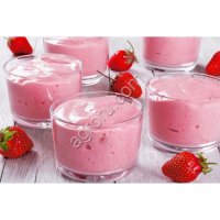 Медовый десерт Кремовый с Клубникой и Бананом