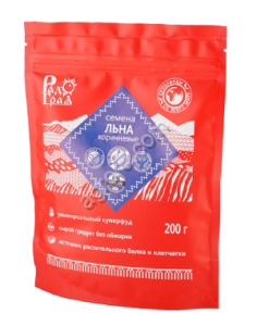 Семена льна коричневые 200 гр РадоГрад,