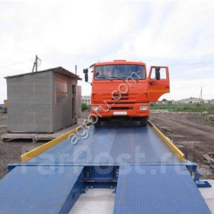 Автомобильные весы ВСА-Р: Классика УК-2 (  18м) Для определения полной массы ТС в статике с полным заездом на платформу