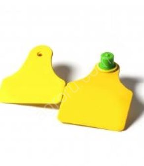 Бирка ушная двухкомпонентная для КРС