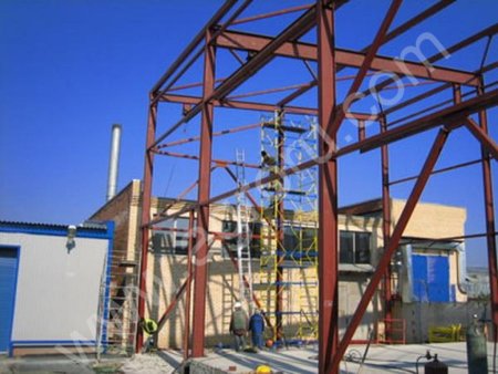 Монтаж металлоконструкций