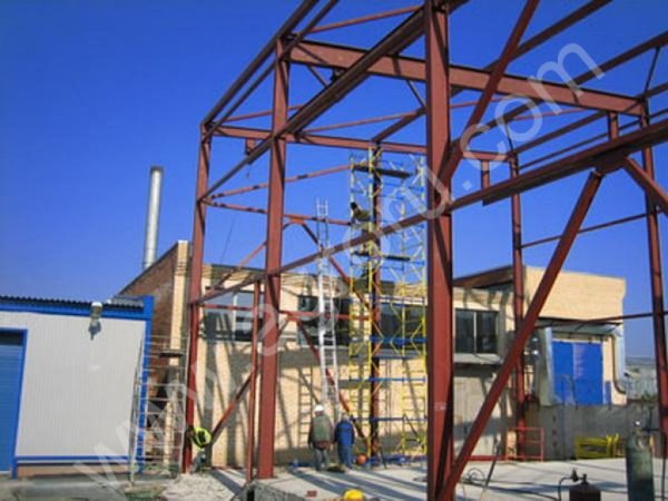 Монтаж металлоконструкций