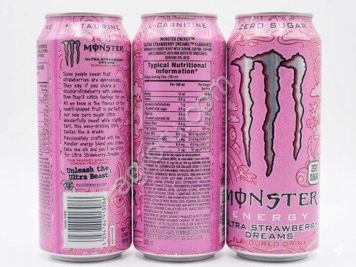Напиток энергетический Monster Energy Ultra Strawberry Dreams