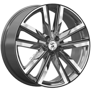 ДЛ 5*108 20*8 D60.1 ET39 К&К KP014 Diamond gloss graphite, (арт.: 83546)