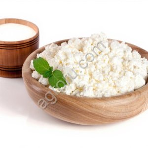 Замороженный творог (разной жирности)