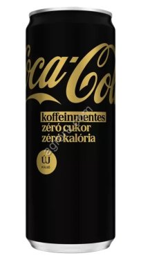 Coca cola Zero Zero 0.33 l