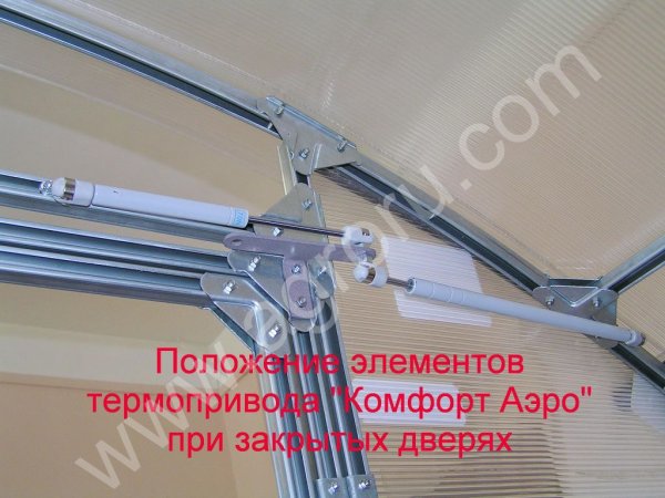 Автомат проветривания термопривод Комфорт Аэро