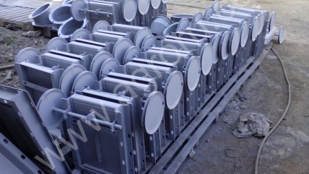 Задвижки реечные ручные тзр