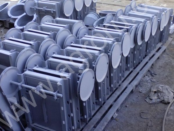 Задвижки реечные ручные тзр