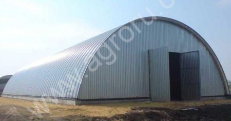 Бескаркасный ангар
