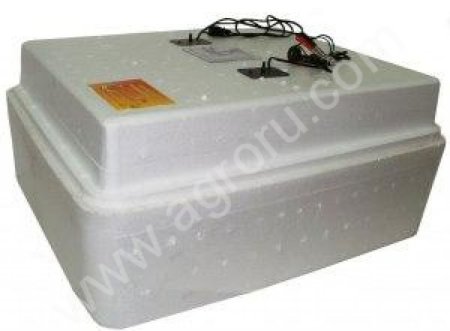 Инкубатор БИ-2(м) на 77 яиц (U=220/12В цифр.терм.) авт. поворот + гигрометр № 63г