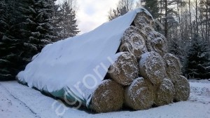 Флис для укрытия скирд сена и соломы ПраймТэкс