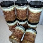 Тушенка домашняя из говядины собственного производства.