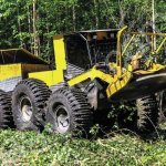 Расчистка участков в заболоченной местности