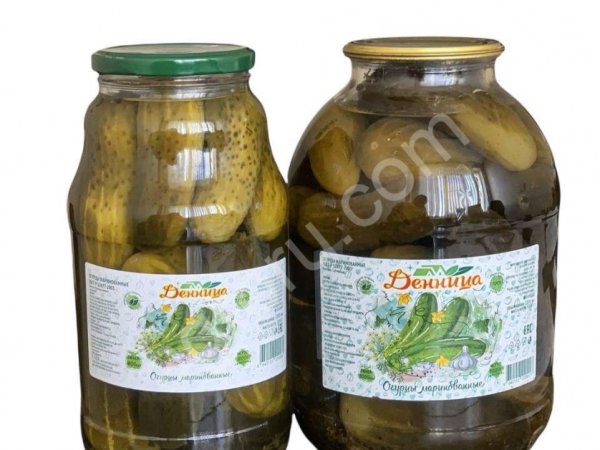 Огурцы маринованные ТМ Денница 3.0