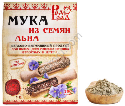 Мука льняная 200гр