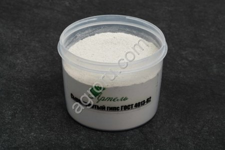 Сыромолотый гипс