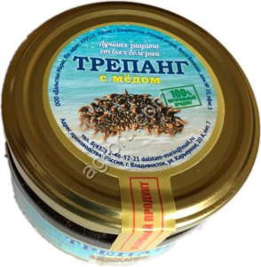 Мед с экстрактом трепанг 0,5 л ГИДРОБИОНТ,