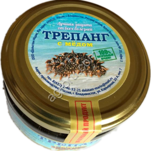 Мед с экстрактом трепанг 0,5 л ГИДРОБИОНТ,