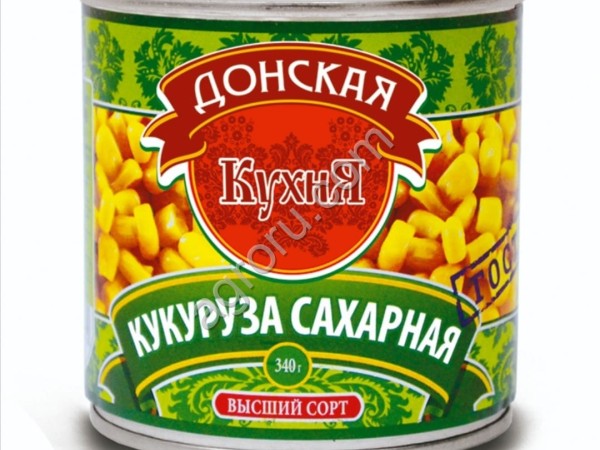 кукуруза сахарная.